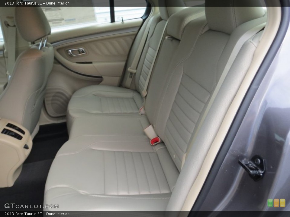 Dune Interior Rear Seat for the 2013 Ford Taurus SE #73147584
