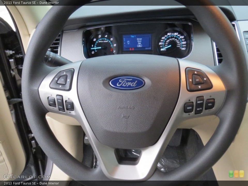 Dune Interior Steering Wheel for the 2013 Ford Taurus SE #73147822