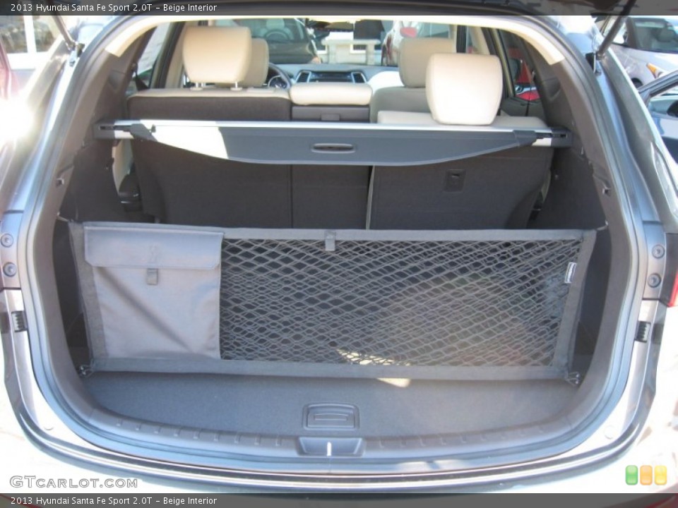 Beige Interior Trunk for the 2013 Hyundai Santa Fe Sport 2.0T #73148985