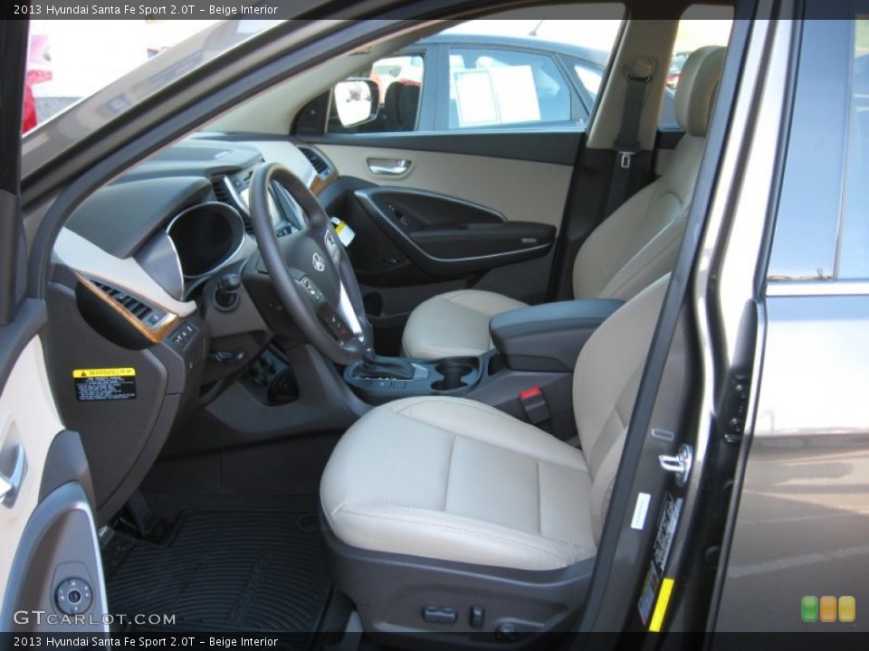 Beige Interior Photo for the 2013 Hyundai Santa Fe Sport 2.0T #73149029