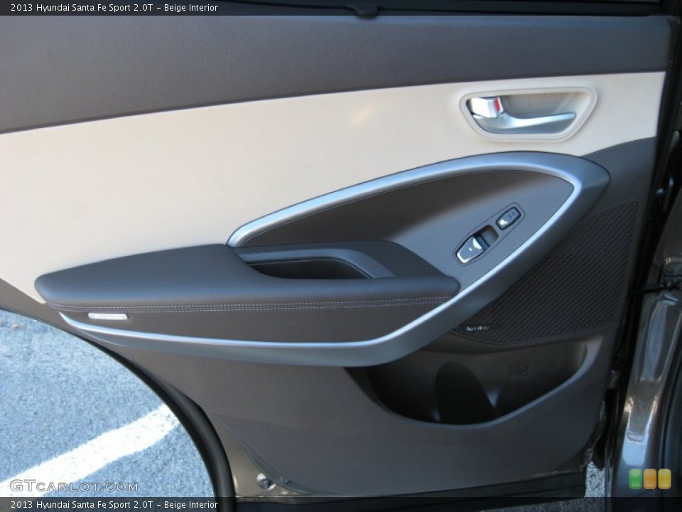 Beige Interior Door Panel for the 2013 Hyundai Santa Fe Sport 2.0T #73149156