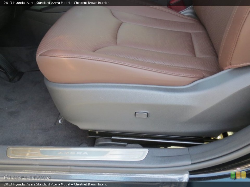 Chestnut Brown Interior Front Seat for the 2013 Hyundai Azera  #73149162