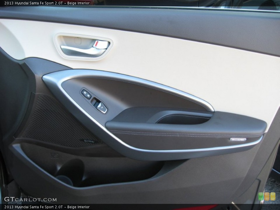 Beige Interior Door Panel for the 2013 Hyundai Santa Fe Sport 2.0T #73149225