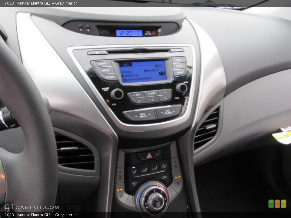 Gray Interior Controls for the 2013 Hyundai Elantra GLS #73149267