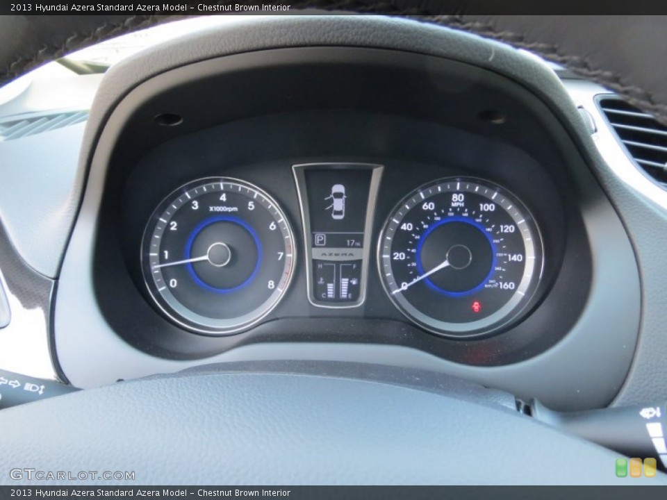 Chestnut Brown Interior Gauges for the 2013 Hyundai Azera  #73149417