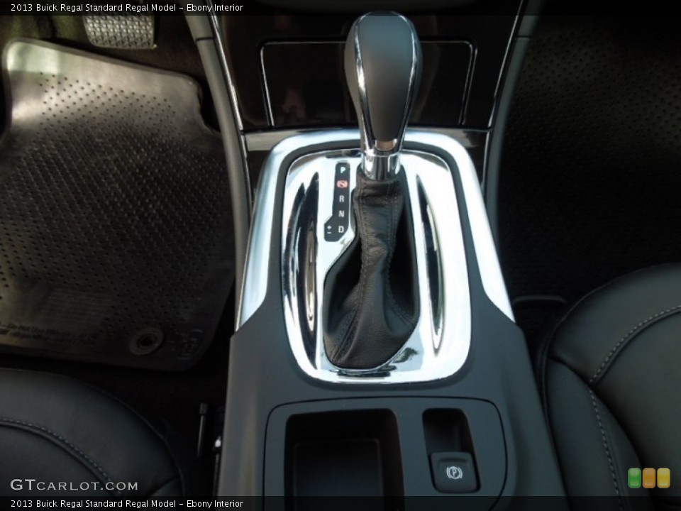 Ebony Interior Transmission for the 2013 Buick Regal  #73149561