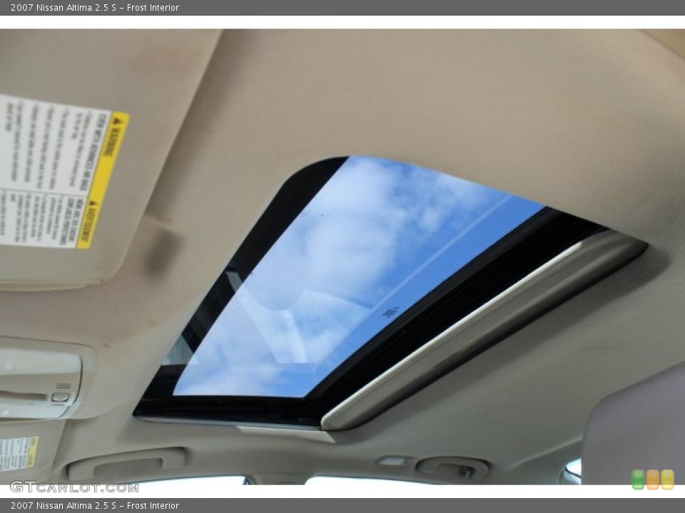 Frost Interior Sunroof for the 2007 Nissan Altima 2.5 S #73149717