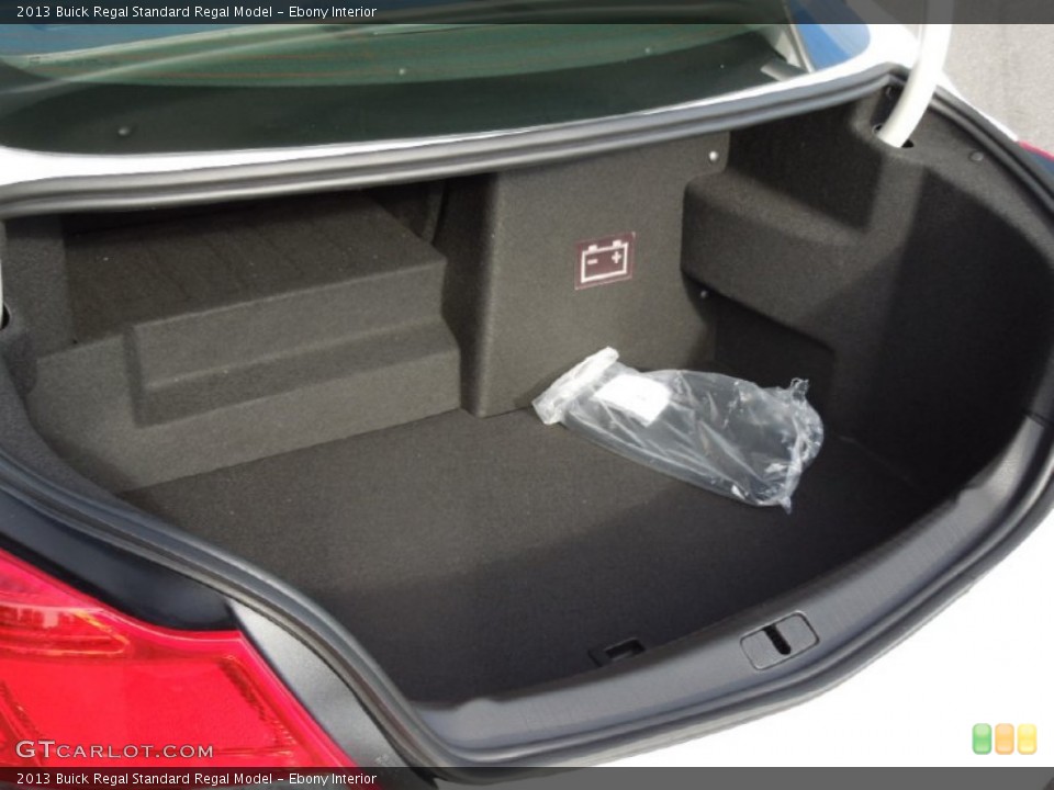 Ebony Interior Trunk for the 2013 Buick Regal  #73149781