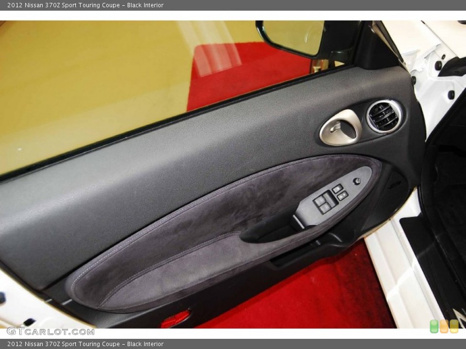 Black Interior Door Panel for the 2012 Nissan 370Z Sport Touring Coupe #73152448