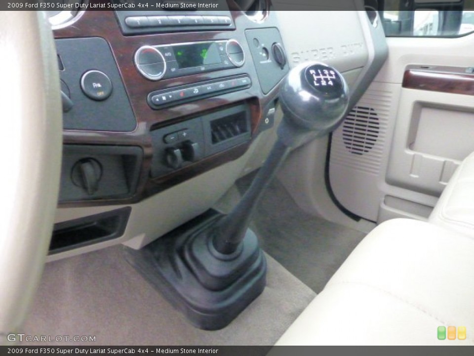 Medium Stone Interior Transmission for the 2009 Ford F350 Super Duty Lariat SuperCab 4x4 #73154058