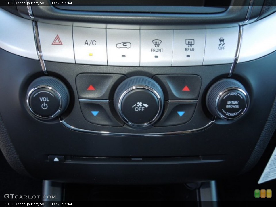 Black Interior Controls for the 2013 Dodge Journey SXT #73154697