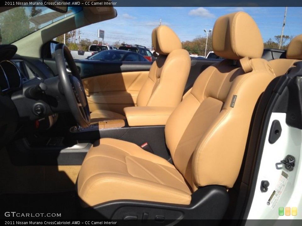 CC Camel Interior Front Seat for the 2011 Nissan Murano CrossCabriolet AWD #73165131