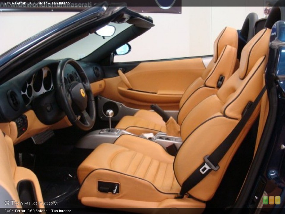 Tan Interior Front Seat for the 2004 Ferrari 360 Spider #73167021