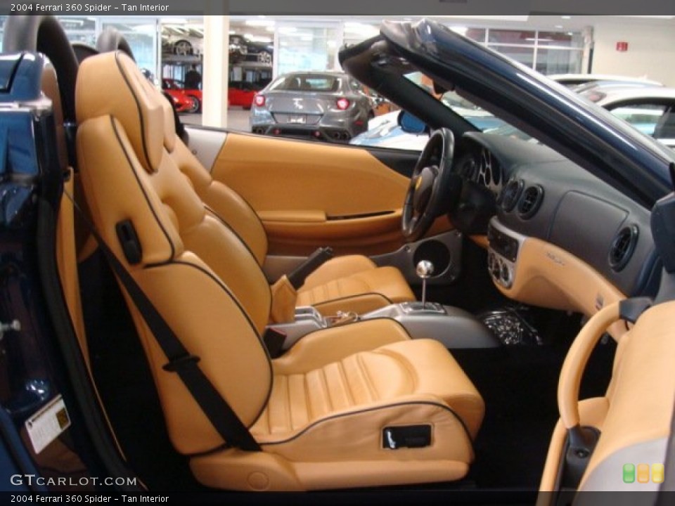 Tan Interior Front Seat for the 2004 Ferrari 360 Spider #73167039
