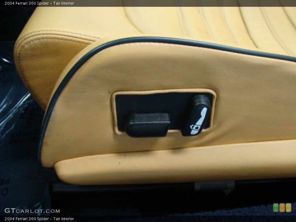 Tan Interior Controls for the 2004 Ferrari 360 Spider #73167054