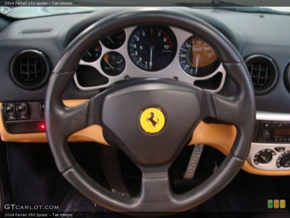 Tan Interior Steering Wheel for the 2004 Ferrari 360 Spider #73167111