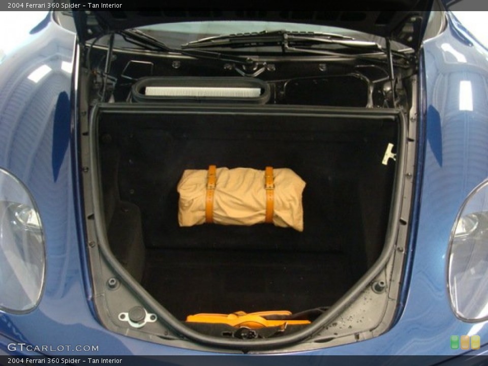 Tan Interior Trunk for the 2004 Ferrari 360 Spider #73167407