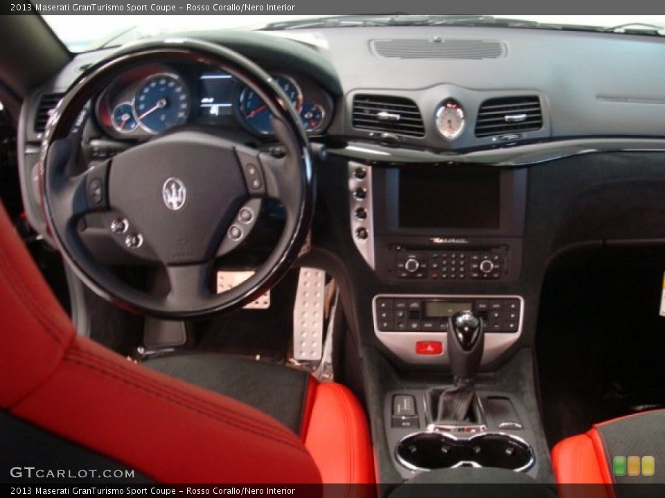 Rosso Corallo/Nero Interior Dashboard for the 2013 Maserati GranTurismo Sport Coupe #73167751