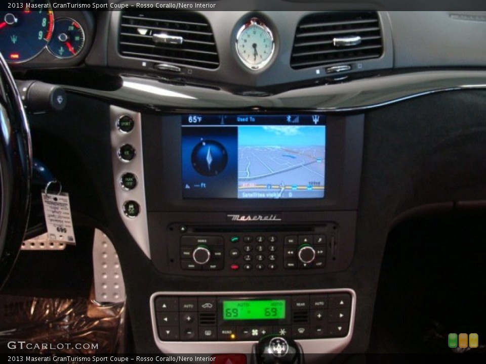 Rosso Corallo/Nero Interior Navigation for the 2013 Maserati GranTurismo Sport Coupe #73167858