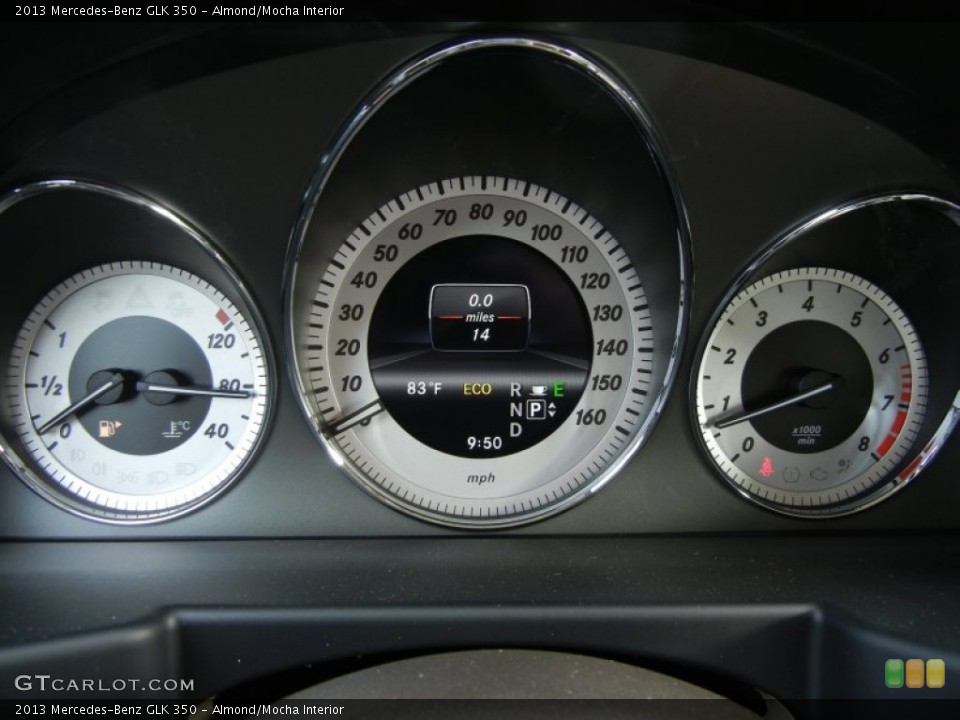 Almond/Mocha Interior Gauges for the 2013 Mercedes-Benz GLK 350 #73170675