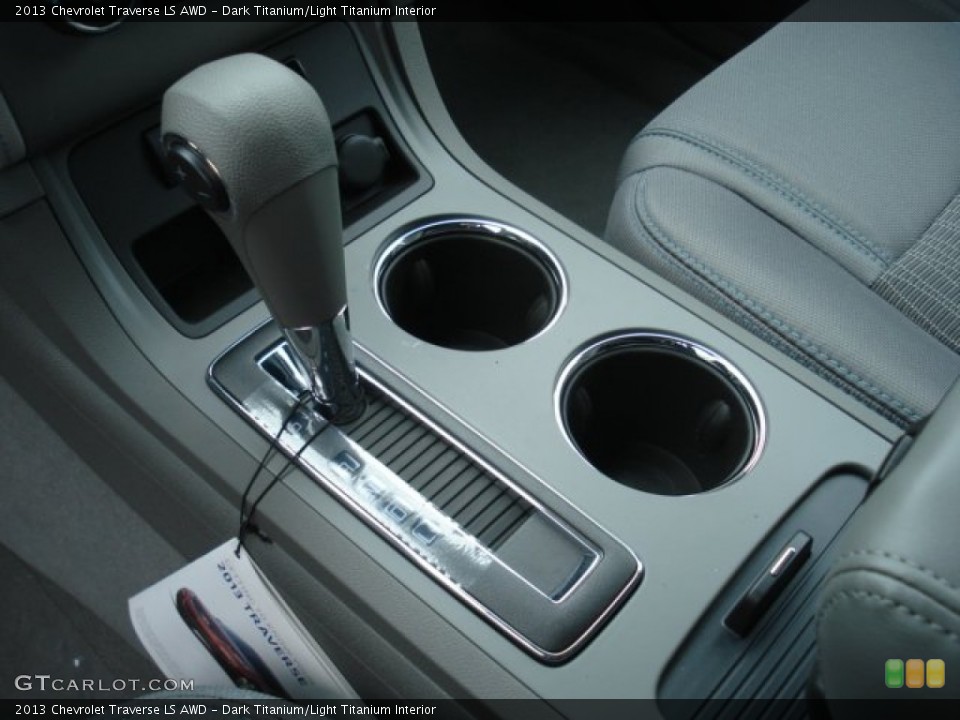 Dark Titanium/Light Titanium Interior Transmission for the 2013 Chevrolet Traverse LS AWD #73173912