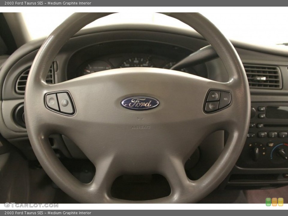 Medium Graphite Interior Steering Wheel for the 2003 Ford Taurus SES #73175166