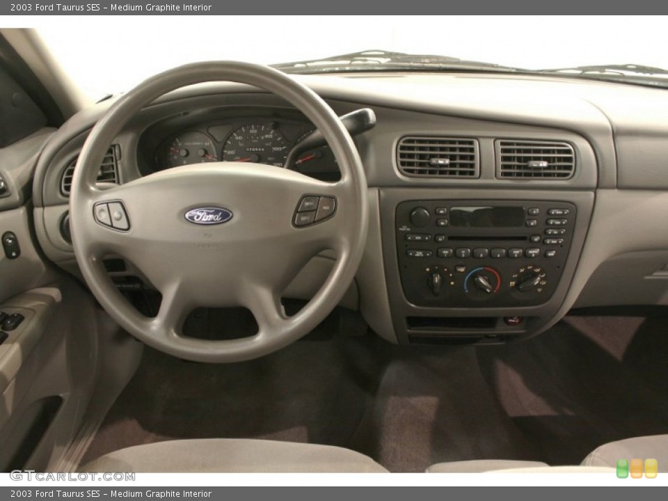 Medium Graphite Interior Dashboard for the 2003 Ford Taurus SES #73175298