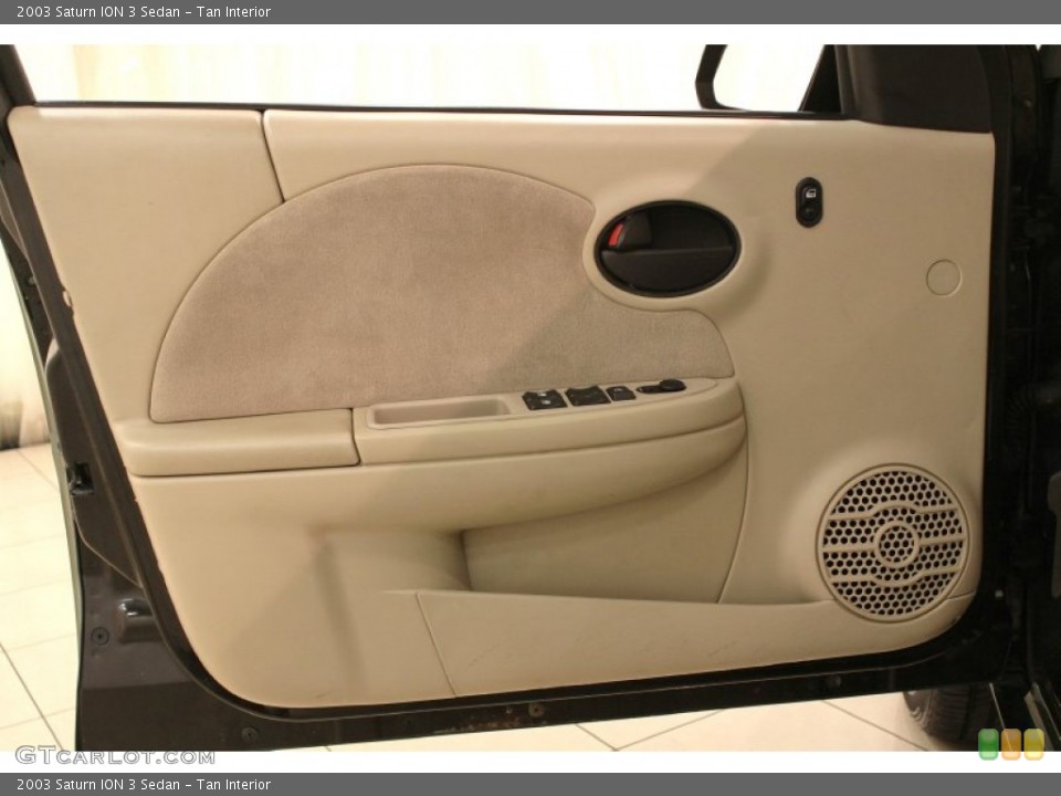 Tan Interior Door Panel for the 2003 Saturn ION 3 Sedan #73175442