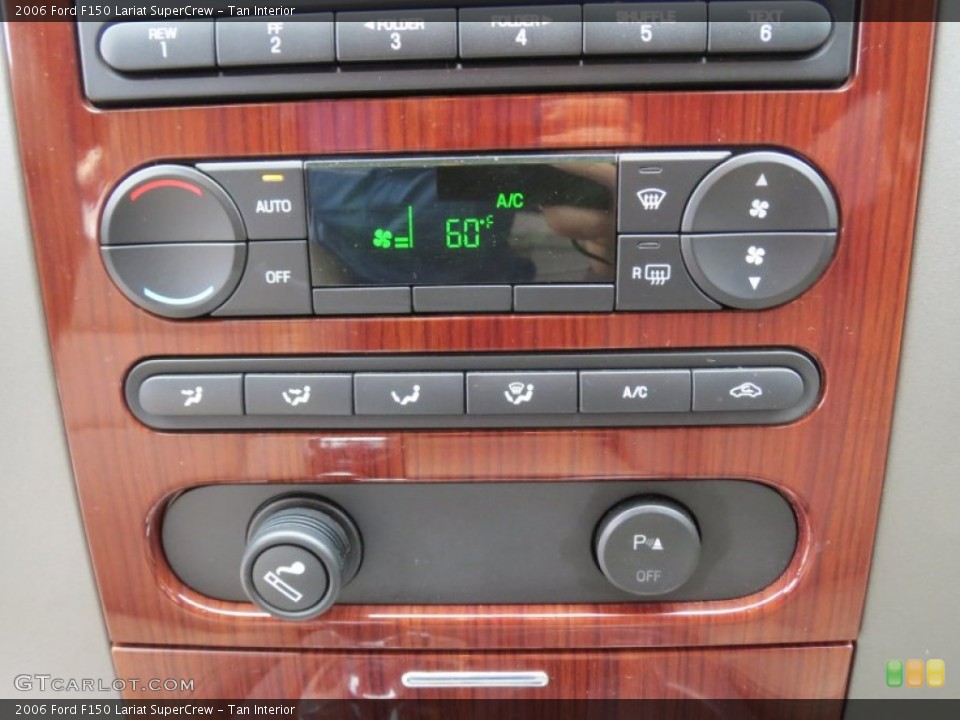 Tan Interior Controls for the 2006 Ford F150 Lariat SuperCrew #73178418