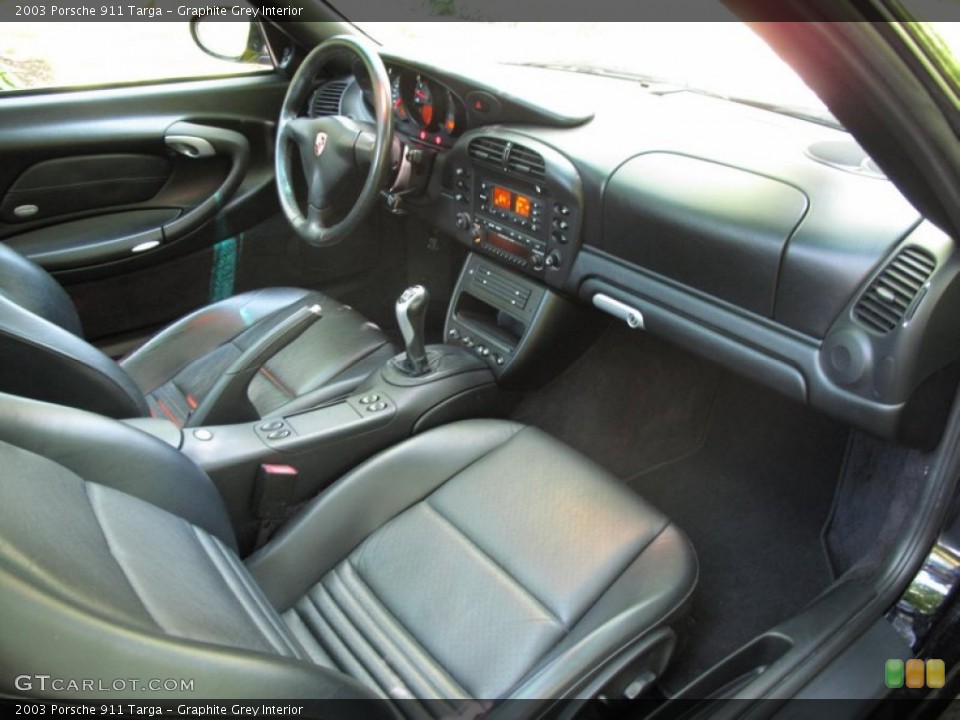 Graphite Grey Interior Photo for the 2003 Porsche 911 Targa #73181070