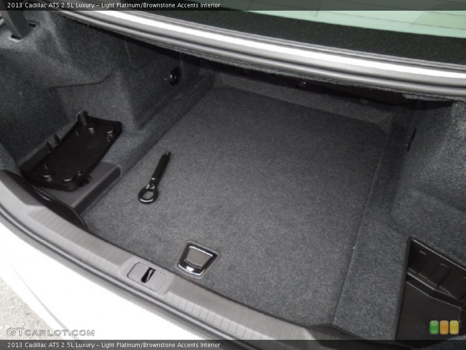 Light Platinum/Brownstone Accents Interior Trunk for the 2013 Cadillac ATS 2.5L Luxury #73181307