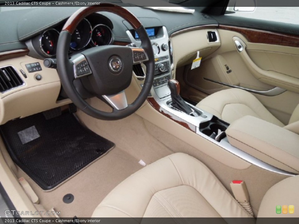 Cashmere/Ebony Interior Prime Interior for the 2013 Cadillac CTS Coupe #73182066
