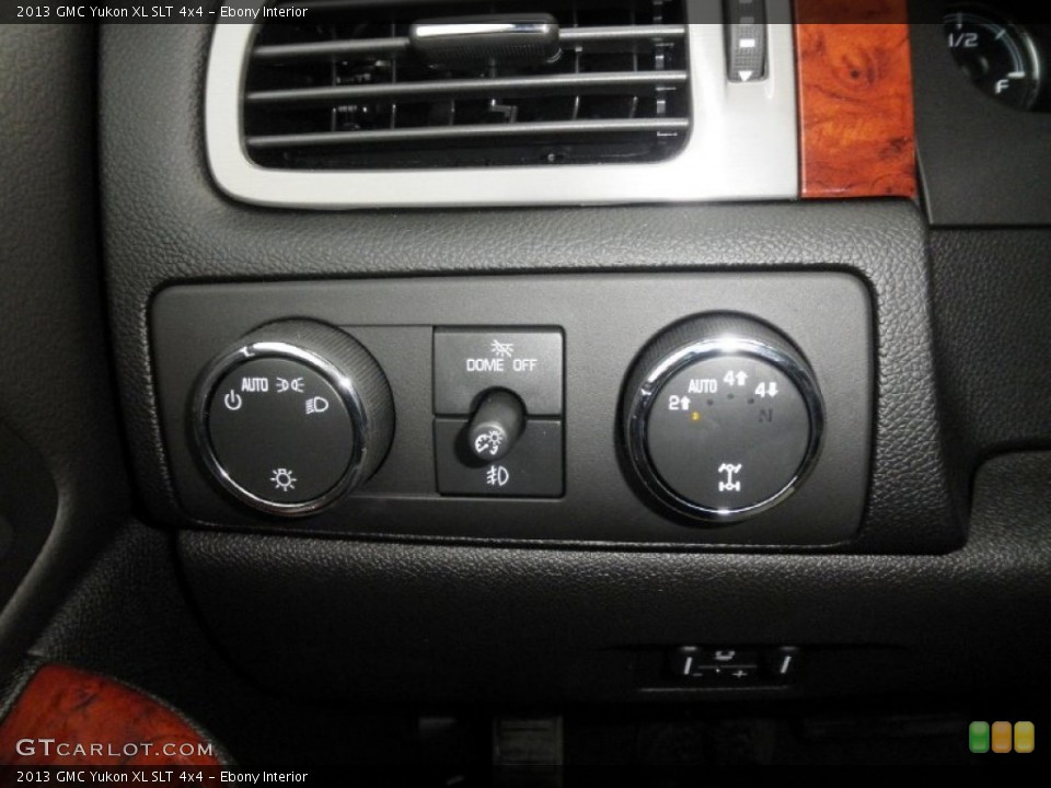 Ebony Interior Controls for the 2013 GMC Yukon XL SLT 4x4 #73185960