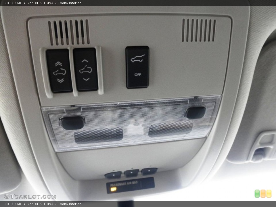 Ebony Interior Controls for the 2013 GMC Yukon XL SLT 4x4 #73186007