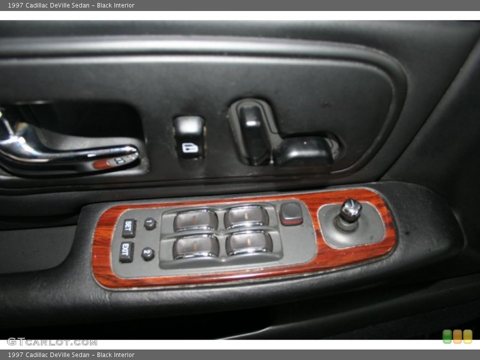 Black Interior Controls for the 1997 Cadillac DeVille Sedan #73186251