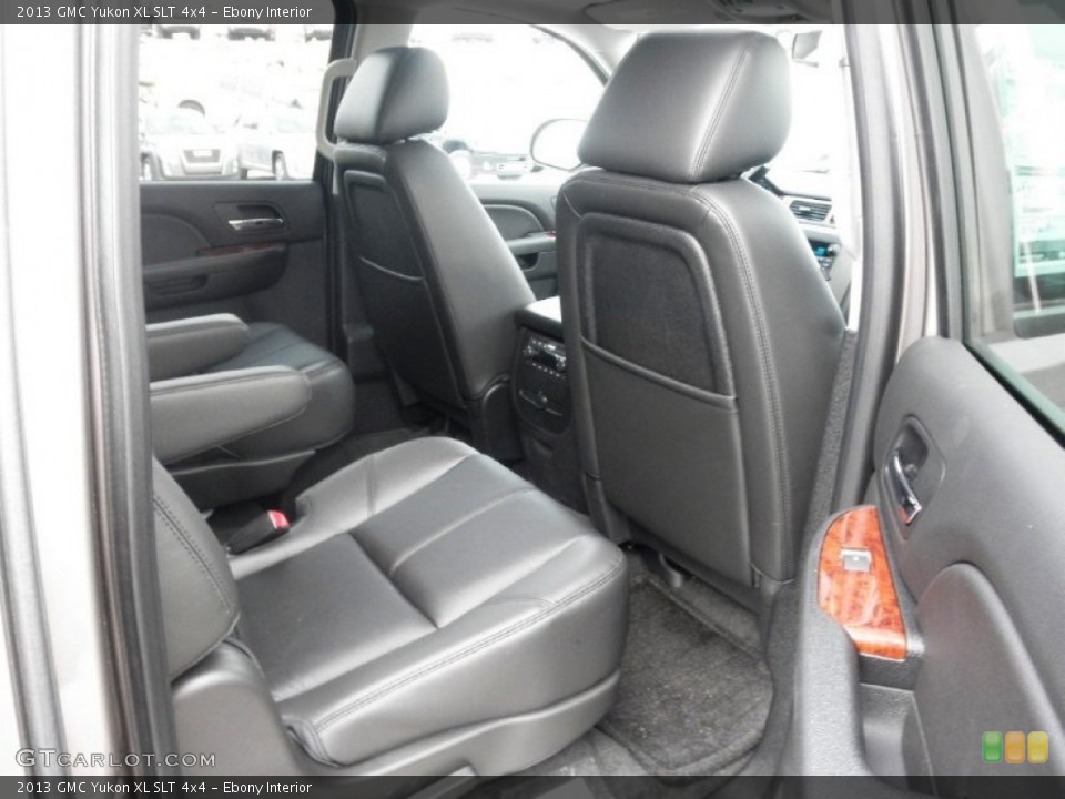 Ebony Interior Rear Seat for the 2013 GMC Yukon XL SLT 4x4 #73186275