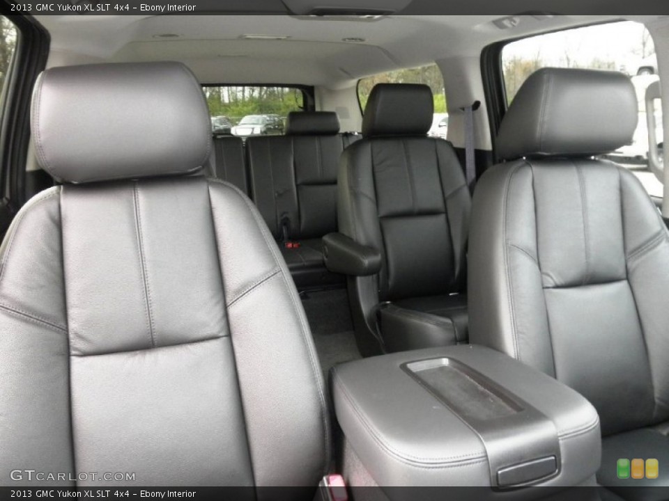 Ebony Interior Photo for the 2013 GMC Yukon XL SLT 4x4 #73186329