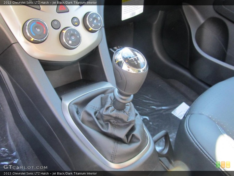 Jet Black/Dark Titanium Interior Transmission for the 2013 Chevrolet Sonic LTZ Hatch #73188315