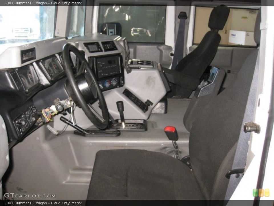 Cloud Gray Interior Photo for the 2003 Hummer H1 Wagon #73189527