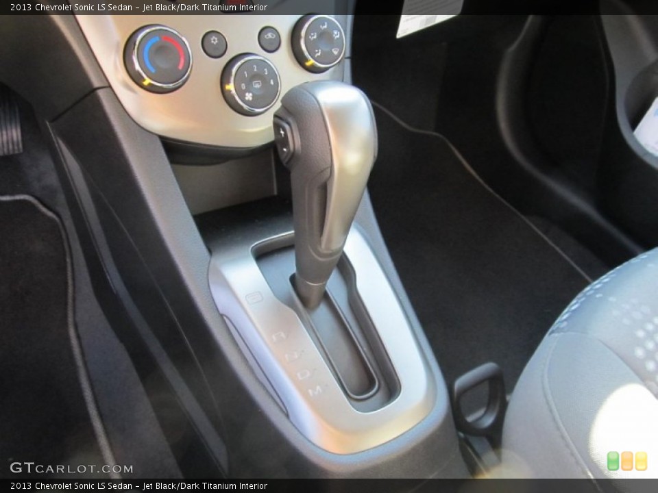 Jet Black/Dark Titanium Interior Transmission for the 2013 Chevrolet Sonic LS Sedan #73189788