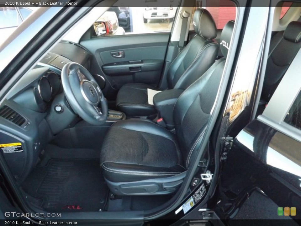 Black Leather Interior Photo for the 2010 Kia Soul + #73190181