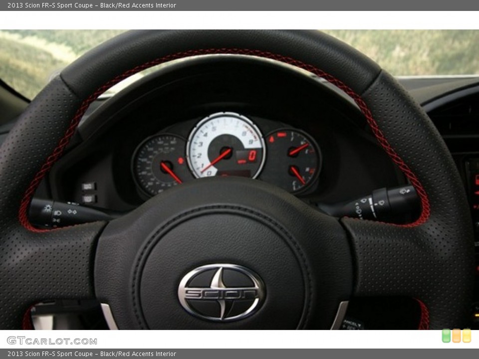 Black/Red Accents Interior Gauges for the 2013 Scion FR-S Sport Coupe #73190251