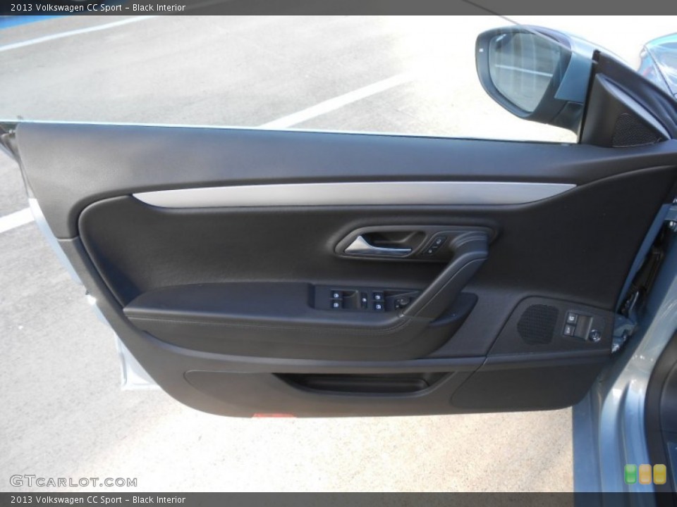 Black Interior Door Panel for the 2013 Volkswagen CC Sport #73195462