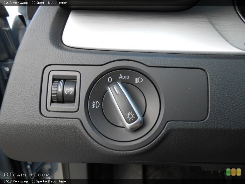 Black Interior Controls for the 2013 Volkswagen CC Sport #73195752