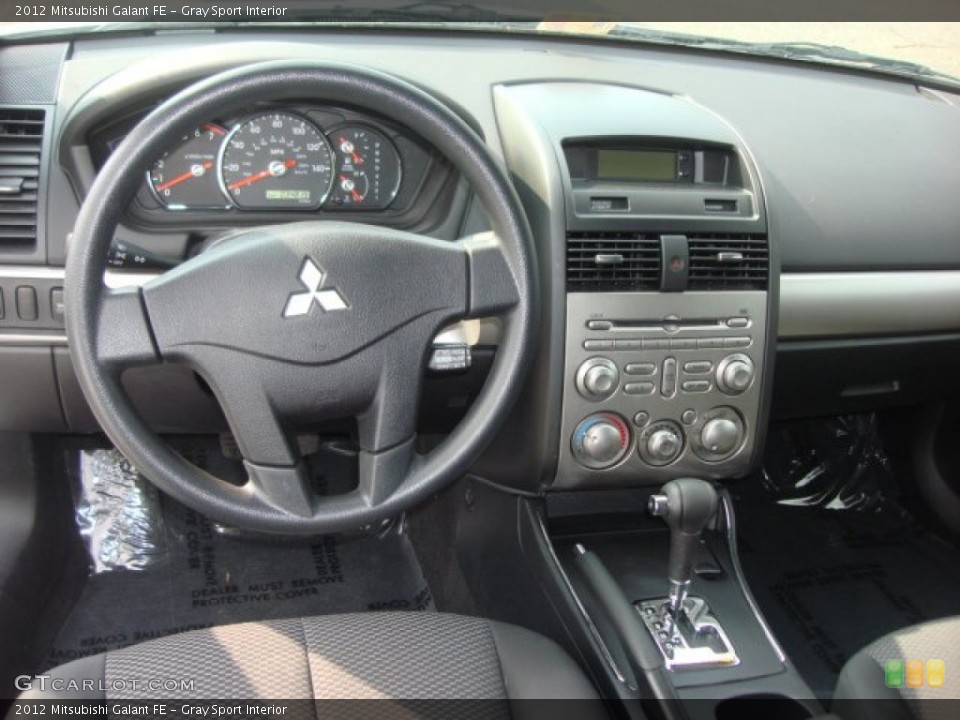 Gray Sport Interior Dashboard for the 2012 Mitsubishi Galant FE #73197063