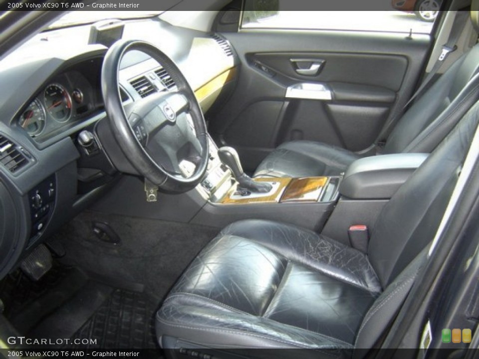 Graphite Interior Photo for the 2005 Volvo XC90 T6 AWD #73200102
