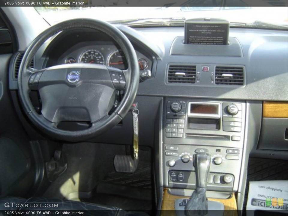 Graphite Interior Dashboard for the 2005 Volvo XC90 T6 AWD #73200165