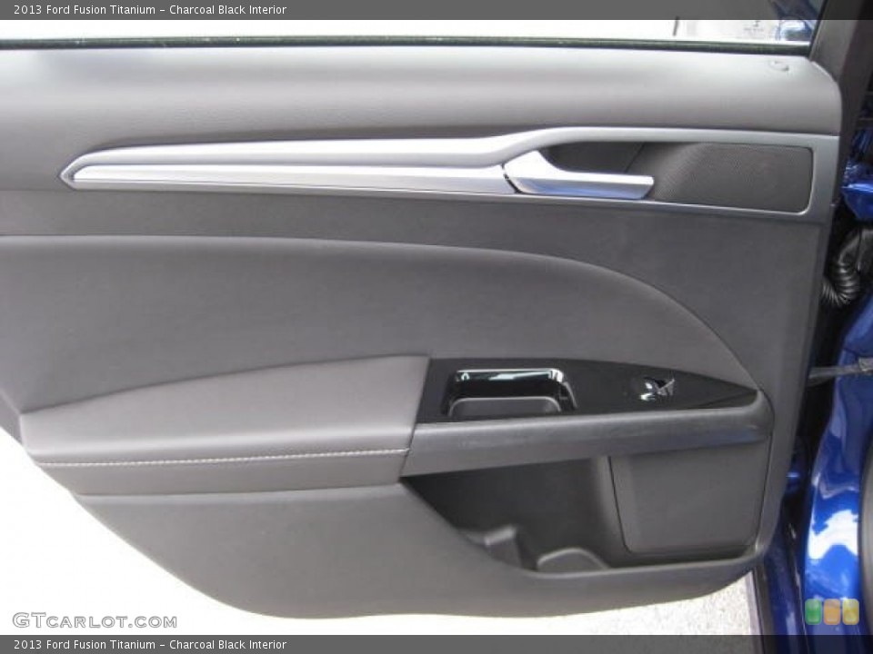 Charcoal Black Interior Door Panel for the 2013 Ford Fusion Titanium #73200558