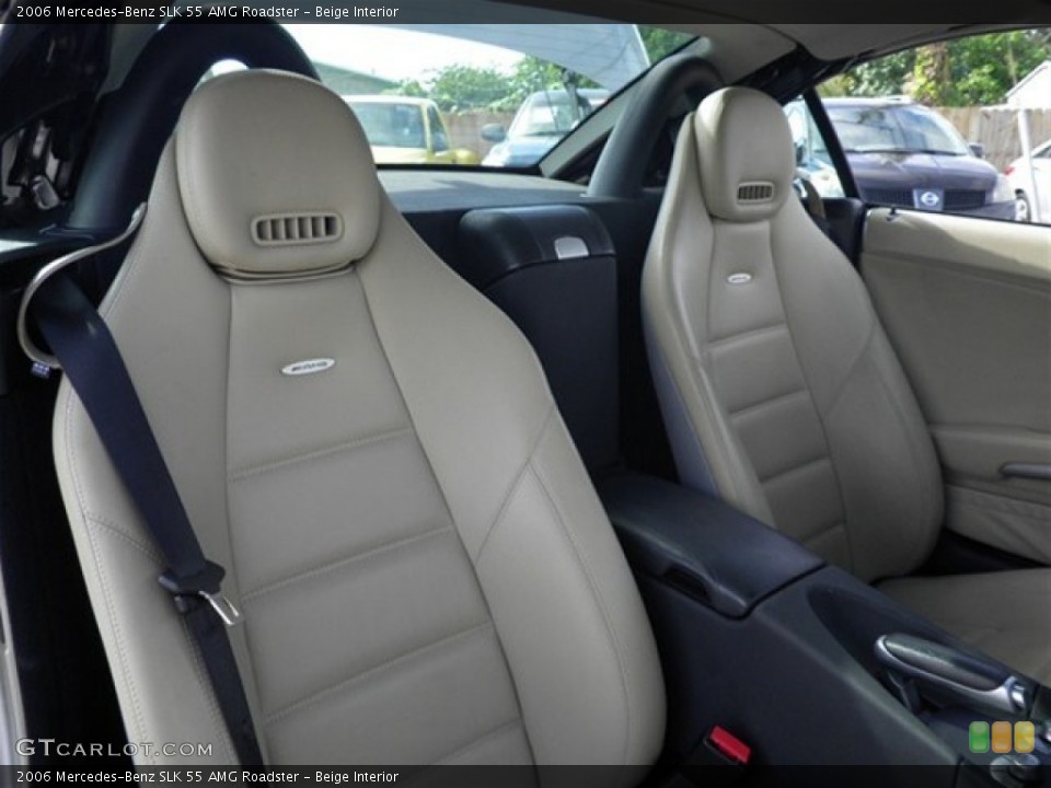 Beige Interior Photo for the 2006 Mercedes-Benz SLK 55 AMG Roadster #73201428