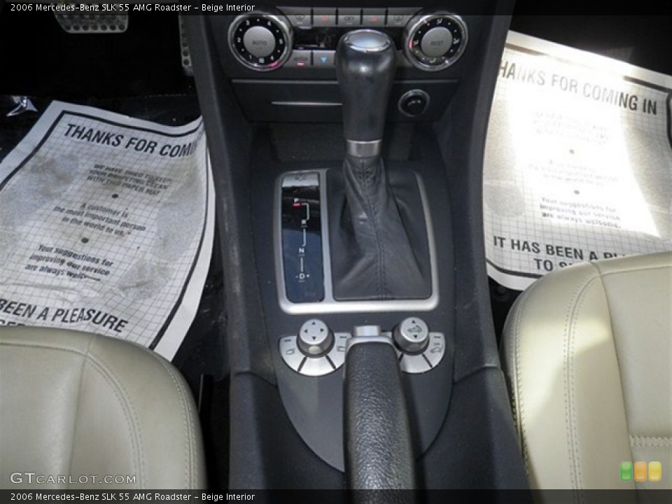 Beige Interior Transmission for the 2006 Mercedes-Benz SLK 55 AMG Roadster #73201632